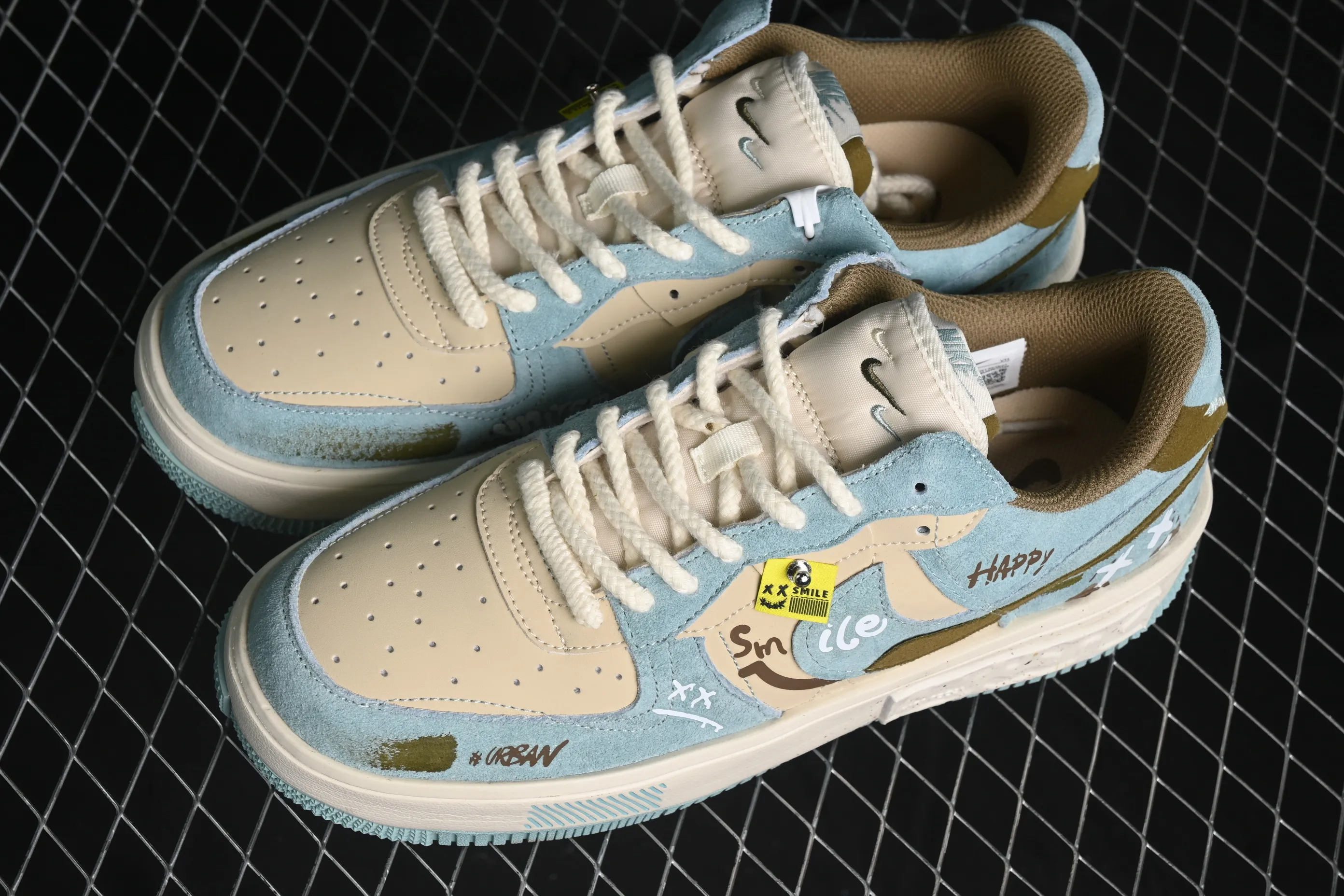 All categories Nk Air Force 1 Air Force series Nk Air Force 1 Fontanka Air Force low-top Nk Air Force 1 Fontanka "Enjoy life" Air Force One customized low-top casual sneakers CW6688-508
